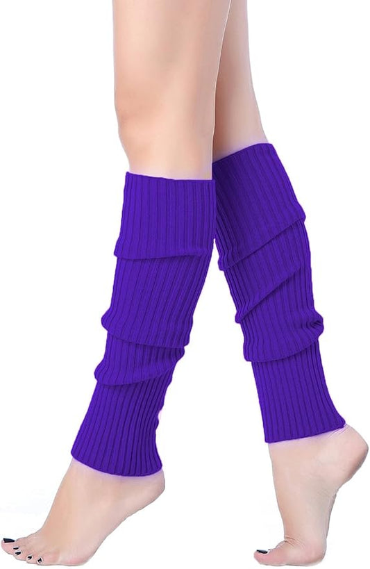 Purple Leg Warmers