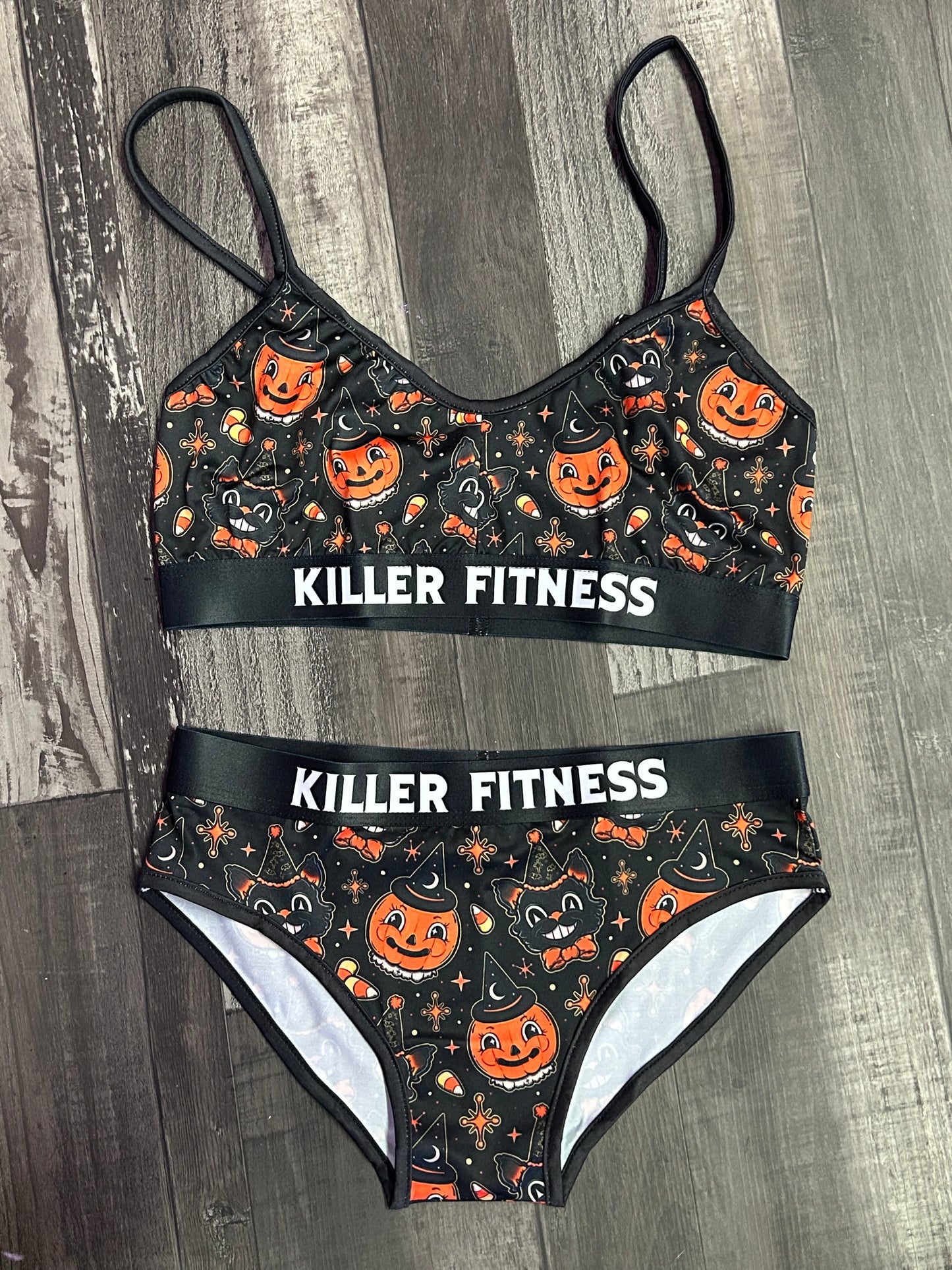 Retro Halloween Bra