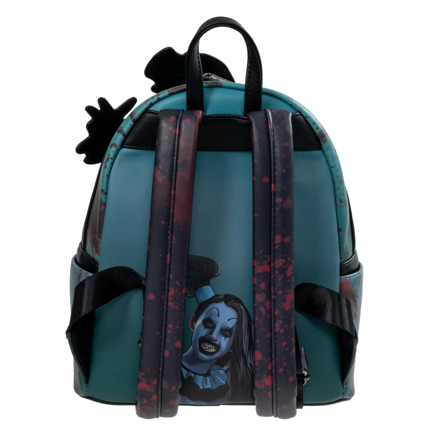 Terrifier Art the Clown Blood Splatter Glow-in-the-Dark Mini-Backpack Loungefly
