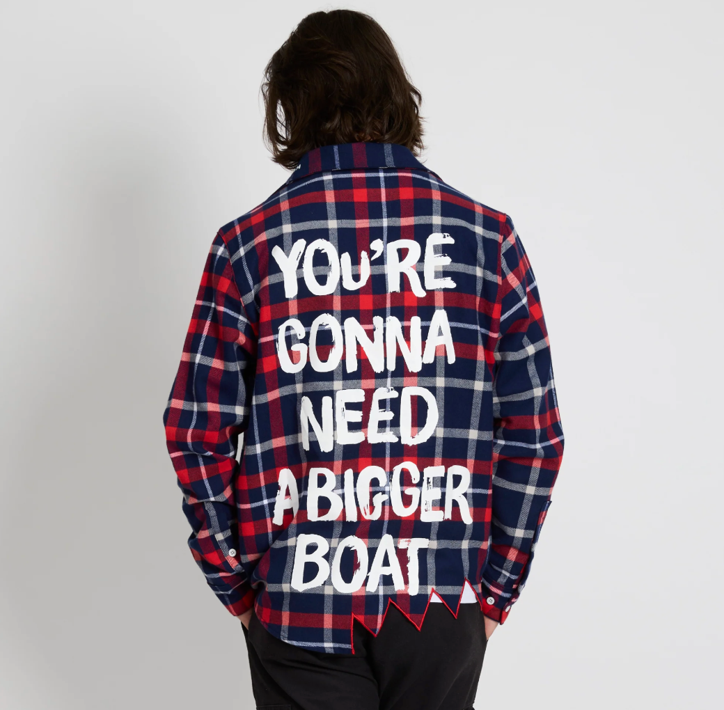 Officially Licensed Jaws Flannel