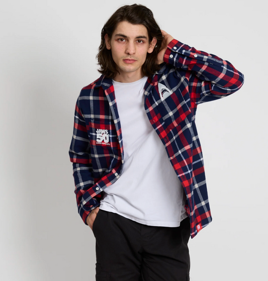 Officially Licensed Jaws Flannel
