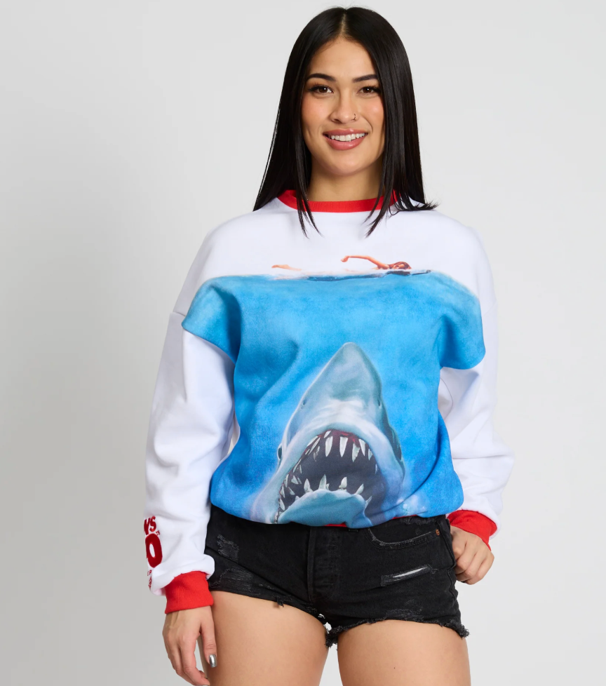 Officially Licensed Jaws Crewneck