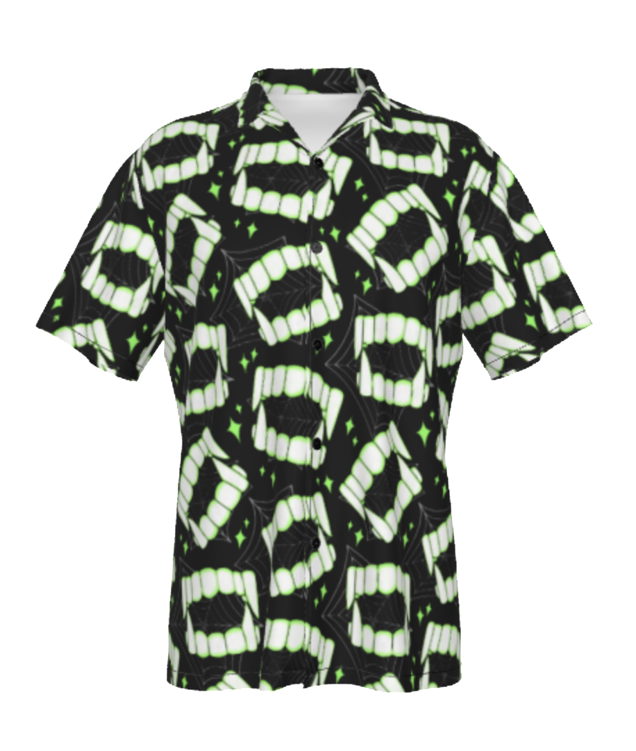 Vamp Fang Button Up Shirt