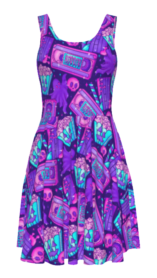 Movie Night Skater Dress