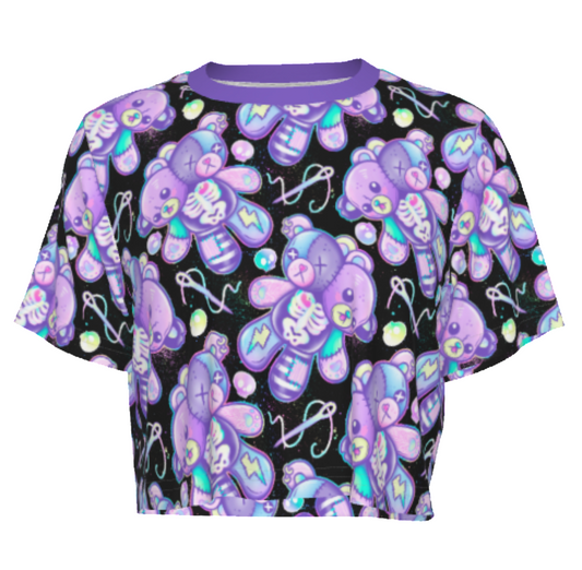 Scary Beary Crop Top