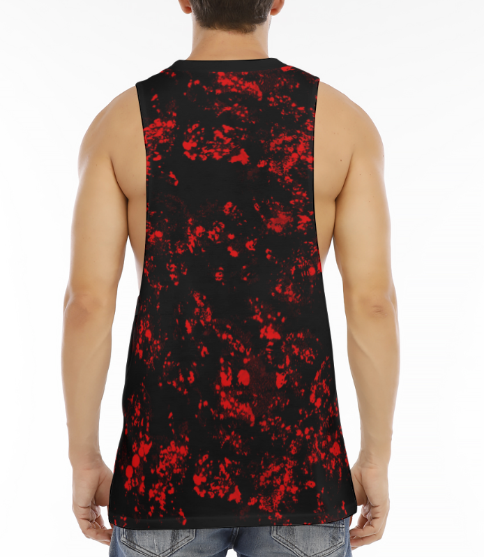 Blood Splatter Unisex Stringer Tank