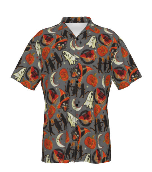 Halloween Button Up Shirt