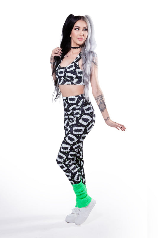 Luxury Vamp Fang Leggings