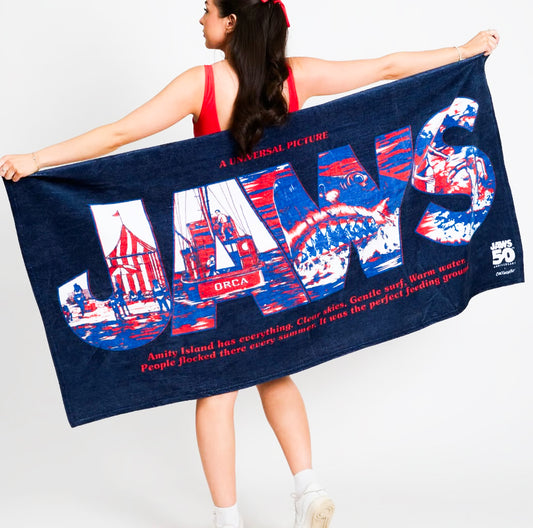 Officially Licensed Jaws Beach Towel