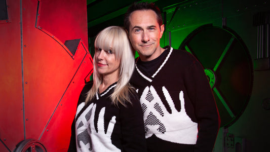 Unisex Black Xmas Holiday Sweater