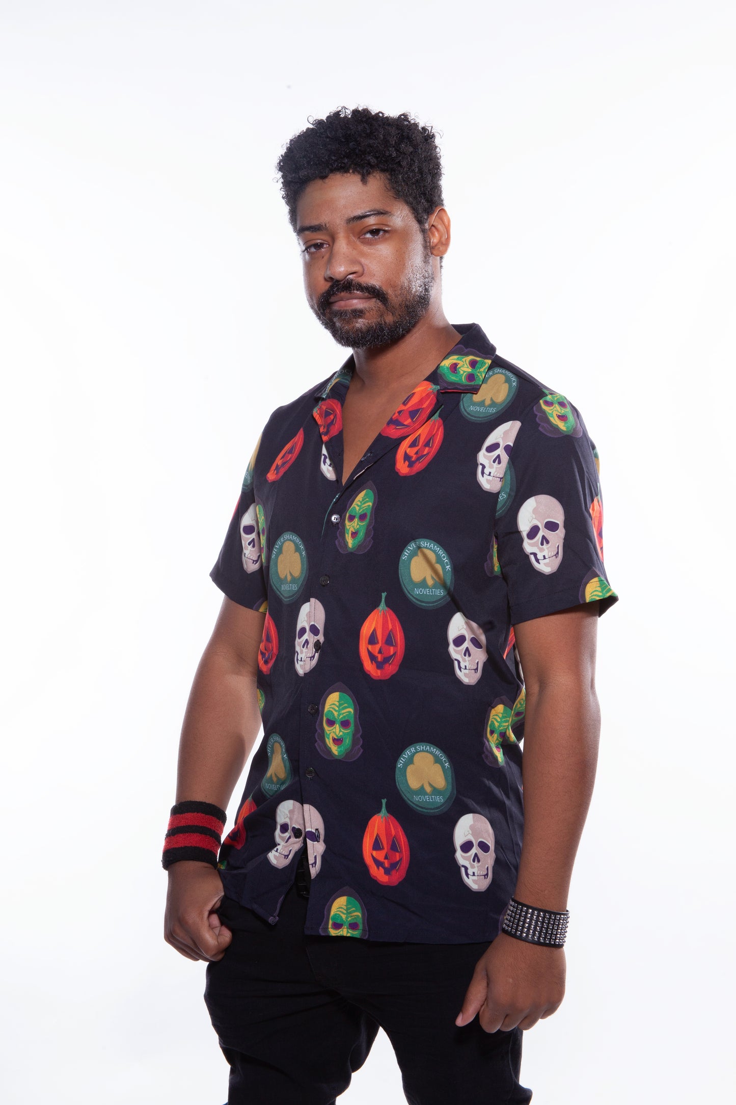 Halloween Factory Button Up Shirt