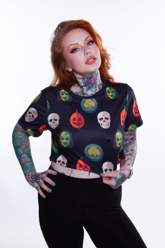Halloween Factory Crop Top