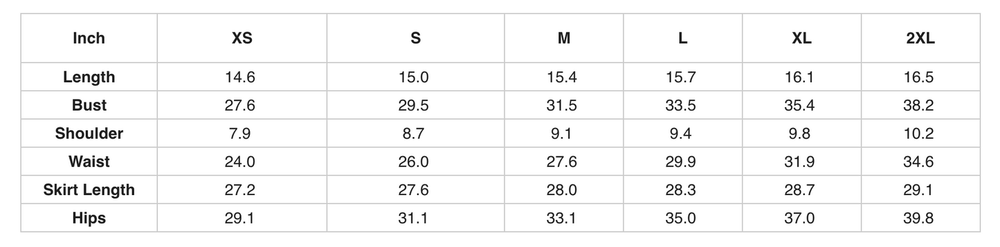 Pizza Party Skirt and Tank Set