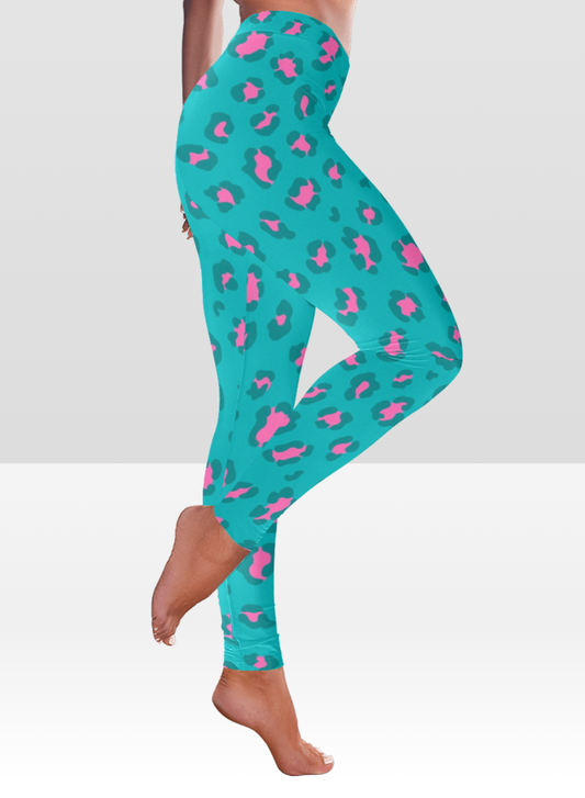 Luxury 80s Leopard Leggings