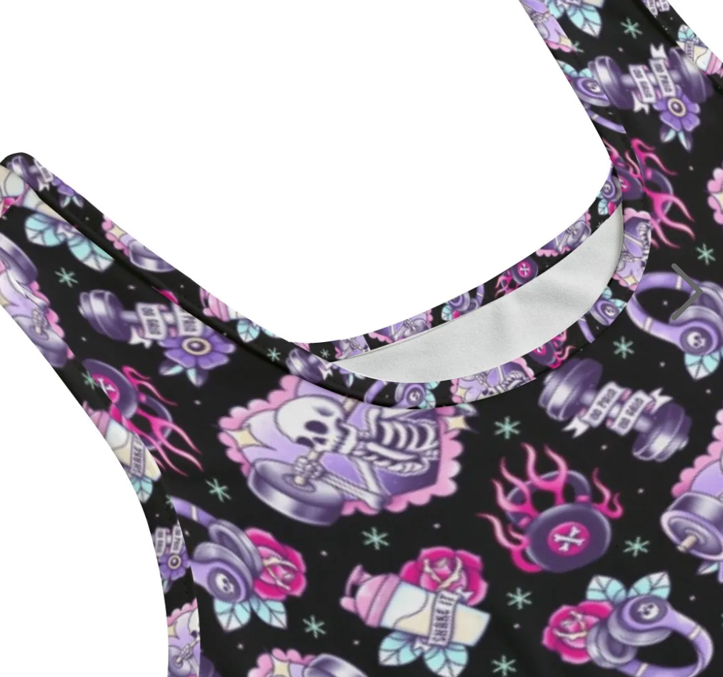 Creepy Cute Fitness Tank