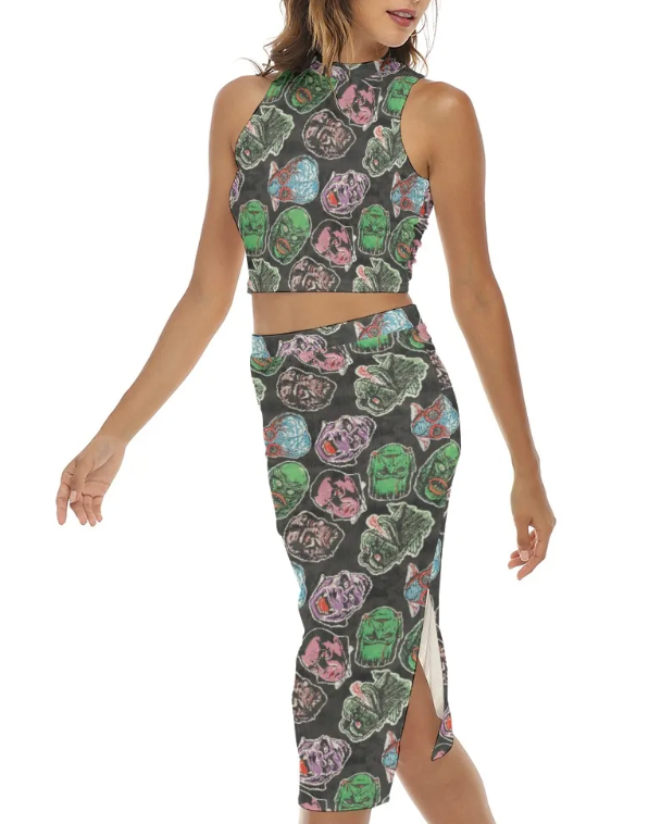 Your Favorite Monsters Skirt and Tank Set