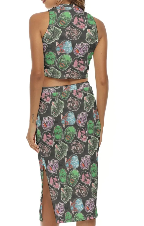 Your Favorite Monsters Skirt and Tank Set