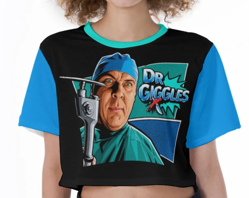 Dr Giggles Crop Top